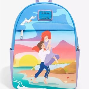 Loungefly Disney The Little Mermaid Finale Portrait Backpack BoxLunch Ex…